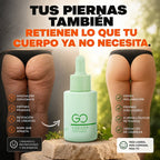 G.O Drainer antes y despues piernas