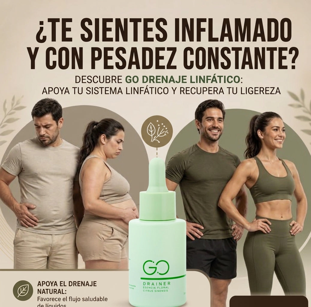 G.O Drainer para hinchazon e inflamacion